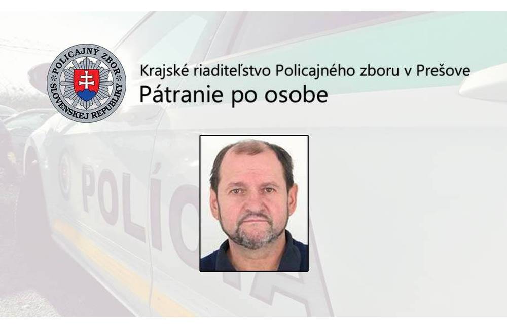 Foto: Polícia zo Svitu pátra po nezvestnom Jaroslavovi Mattovi