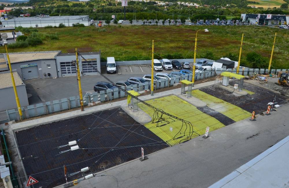 FOTO: V Ľuboticiach vyrastie nabíjacia stanica pre elektrobusy, tie čiastočne nahradia najstaršie midibusy