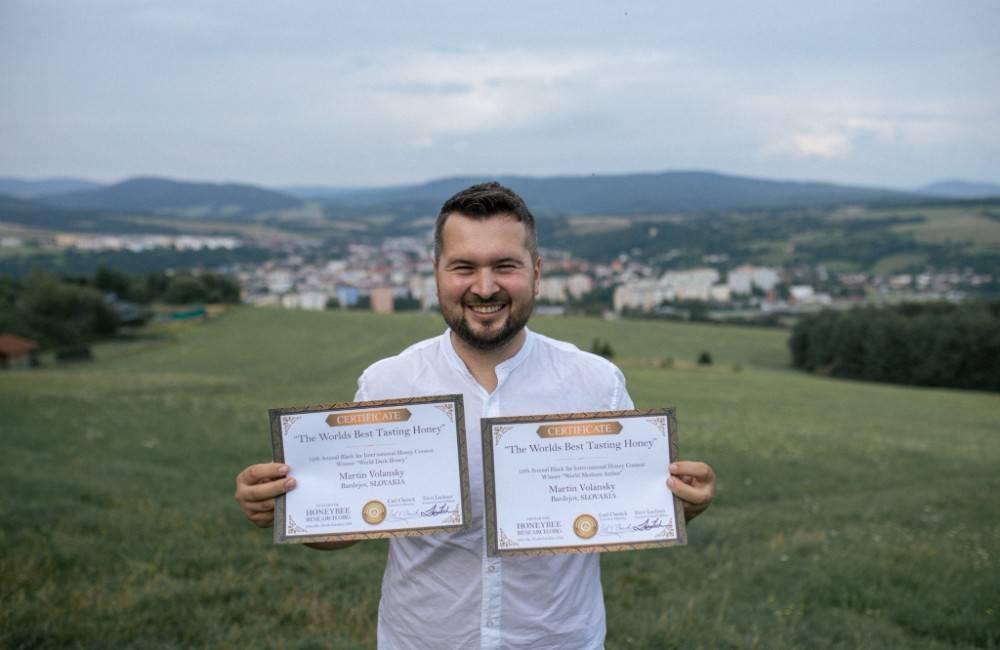 FOTO: Bardejovský med získal ocenenie Najchutnejší med sveta  