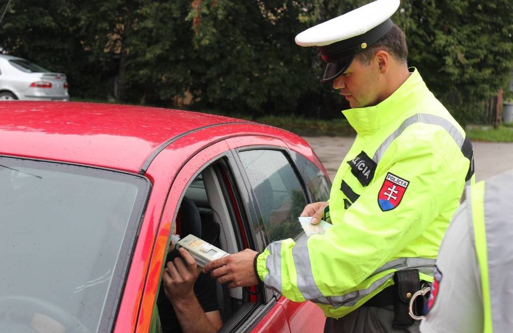 Foto: Polícia riešila v Prešovskom kraji viacero opitých vodičov. Jeden z nich nemal ani vodičský preukaz