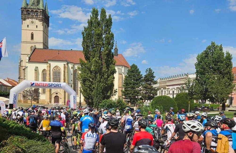 FOTO: Prešovského cyklomaratónu sa zúčastnilo 400 ľudí. Cieľom bolo zdôrazniť dôležitosť cyklistov na cestách