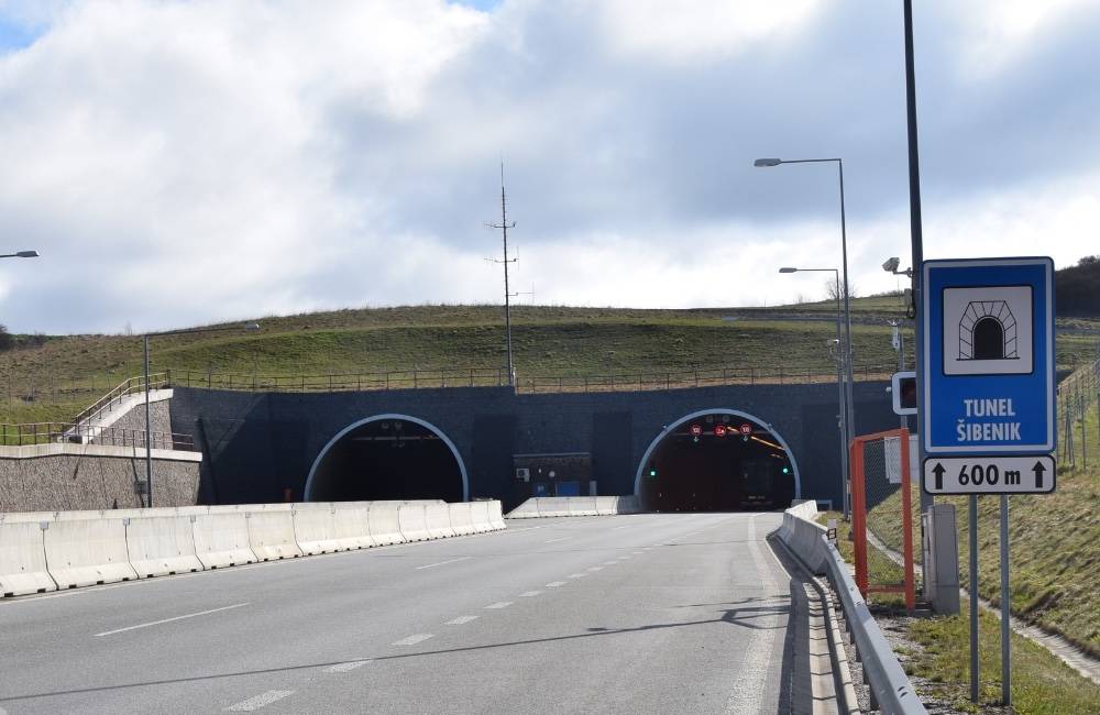 Foto: Tunel Šibenik bude počas víkendu uzavretý. Dôvodom je plánovaná údžba