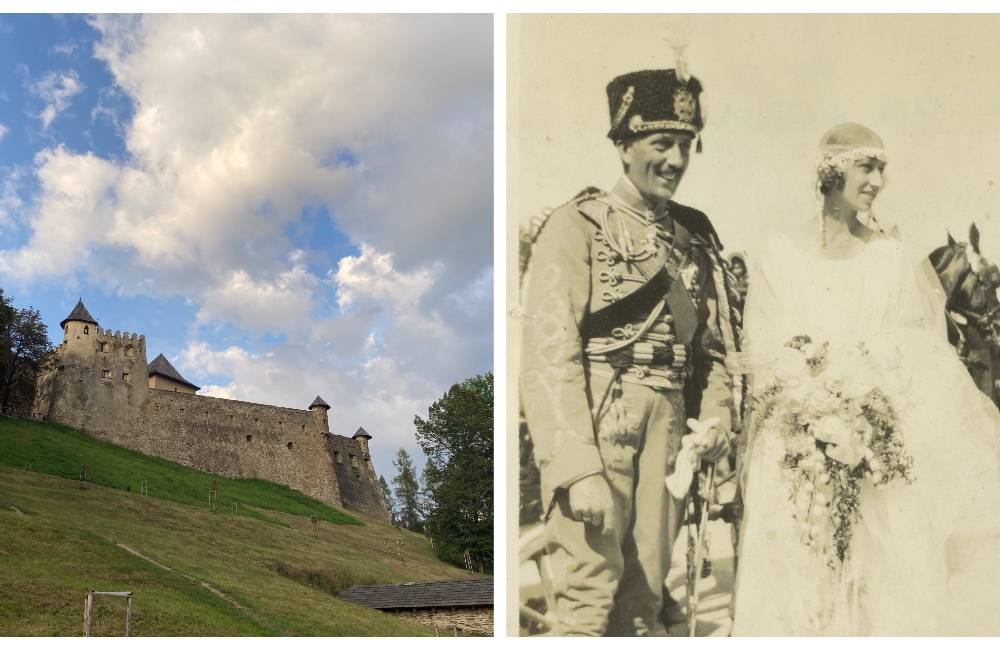 FOTO: Na hrade Ľubovňa si pripomenuli 100. výročie Ružbašskej kráľovskej svadby