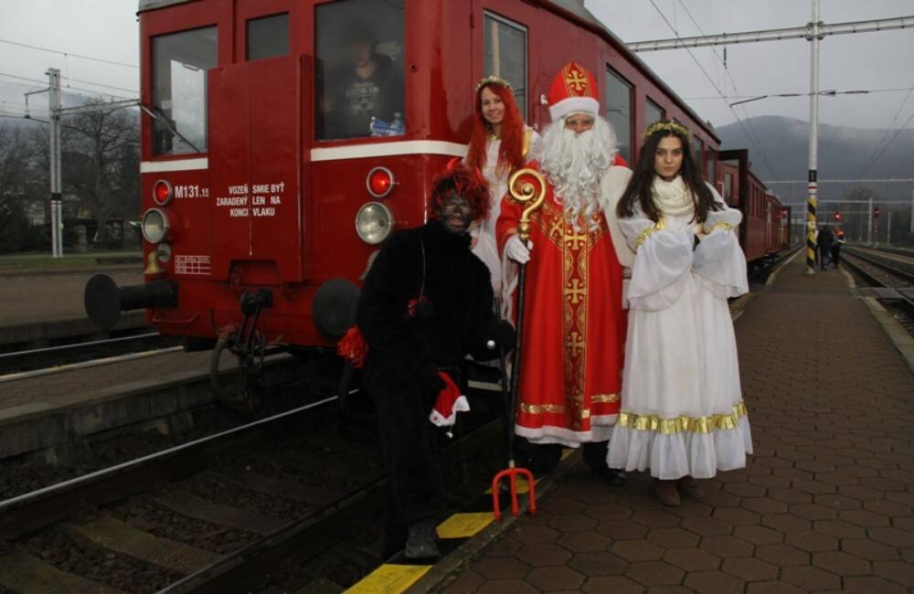 Foto: Do Prešova príde aj tento rok Východňarsky mikulášsky expres, pre deti je pripravený program počas jazdy