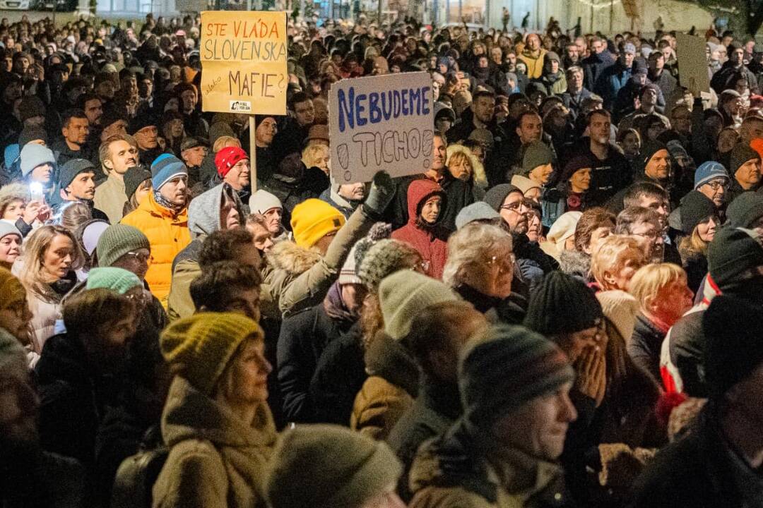 Foto: ANKETA: Chystáte sa na štvrtkový protest v Prešove?