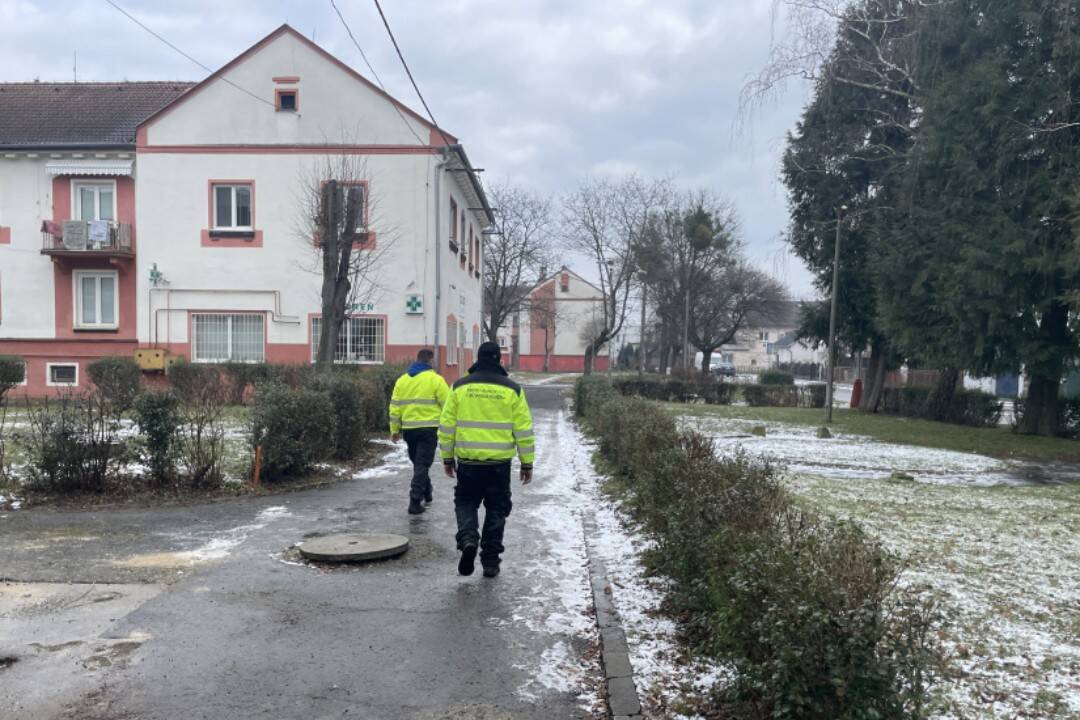 Foto: Vo Vranove nad Topľou dohliadajú na poriadok v meste okrem polície aj občania