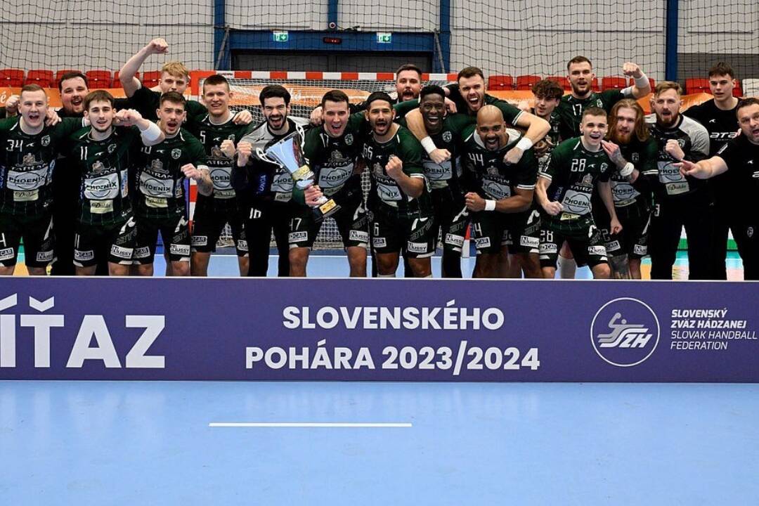 Foto: Hádzanári Tatrana Prešov získali už 25. Slovenský pohár. Sú rekordéri v počte víťazstiev