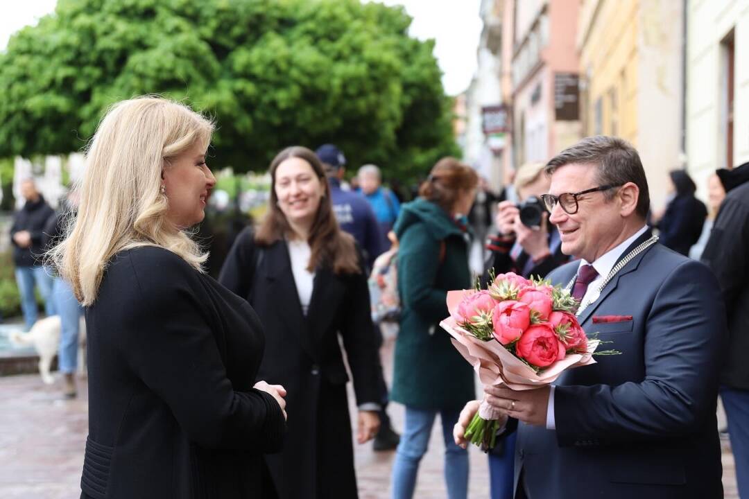 Foto: Zuzana Čaputová navštívila Prešov. Obyvatelia jej ďakovali za všetko, čo vo funkcii pre Slovensko spravila