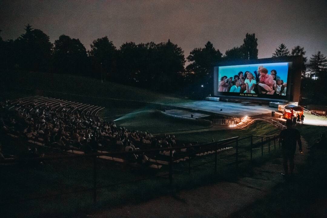 Foto: V prešovskom amfiteátri vás privíta Letné kino Pocity. Pod holým nebom si môžete pozrieť zaujímavé filmy