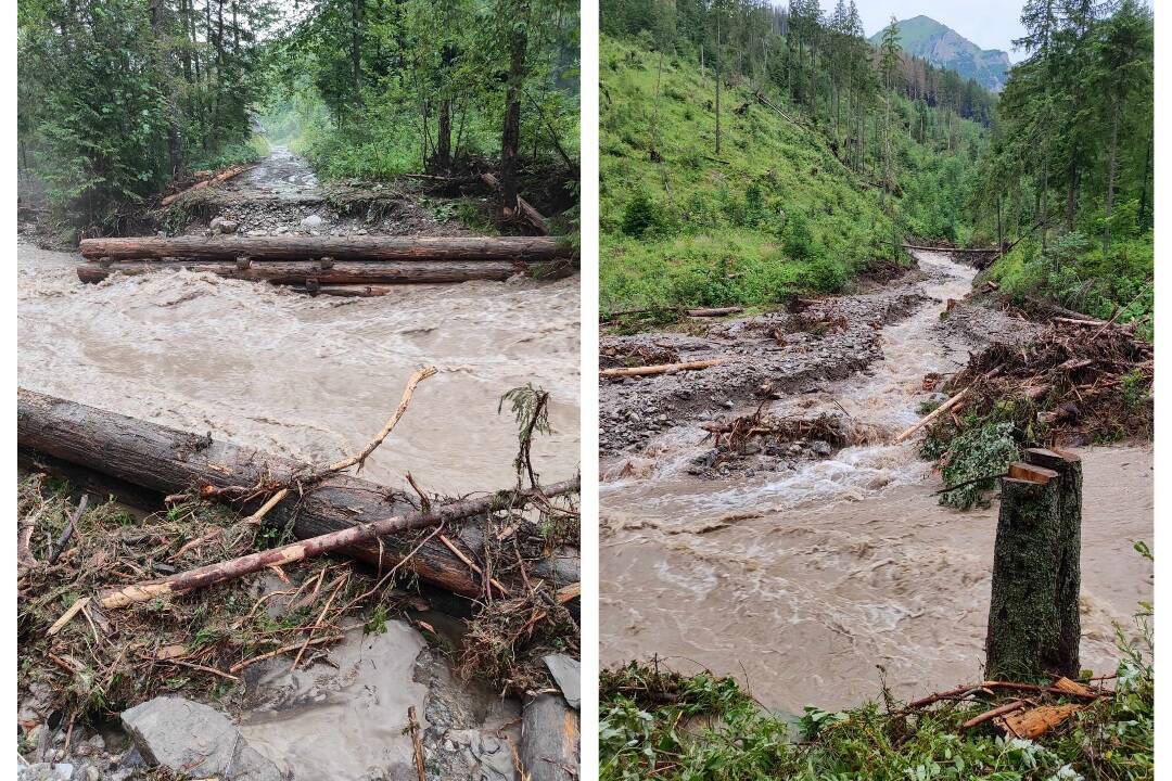 FOTO: Tragédia v Monkovej doline. Turistov mala zasypať lavína