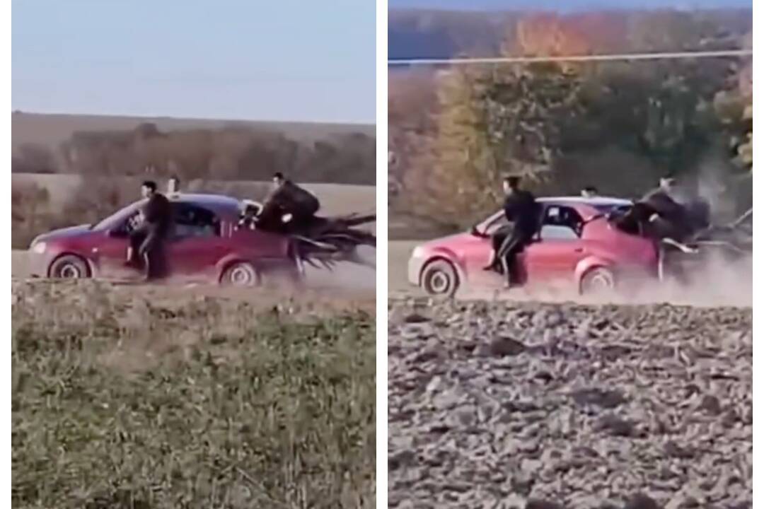 Foto: VIDEO: Aká krajina, také Rýchlo a zbesilo. Aj takto môže vyzerať vranovské drevobranie