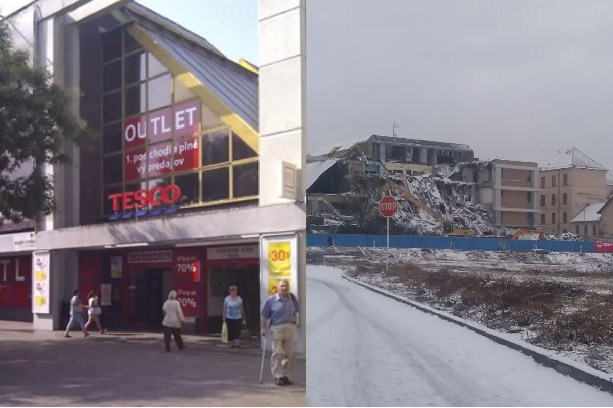 Prešovčania spomínajú na staré Tesco a legendárne zlatníctvo Prezent MB? Miestni nešetrili radami ani sentimentom