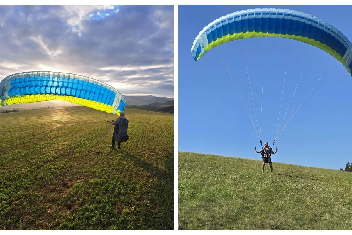 Foto: Prehovoril paraglajdista Pavol, ktorý pri Lendaku po páde zo 60 m utrpel vážne zranenia. Čo sa dialo v osudnej chvíli?