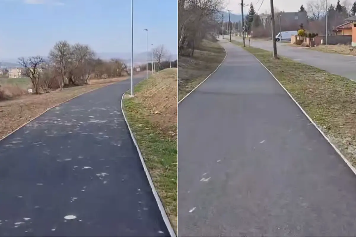 Foto: VIDEO: Dokončenie cyklotrasy Prešova so Sigordom je na spadnutie, miestni sa tešia, prišla však už aj prvá kritika