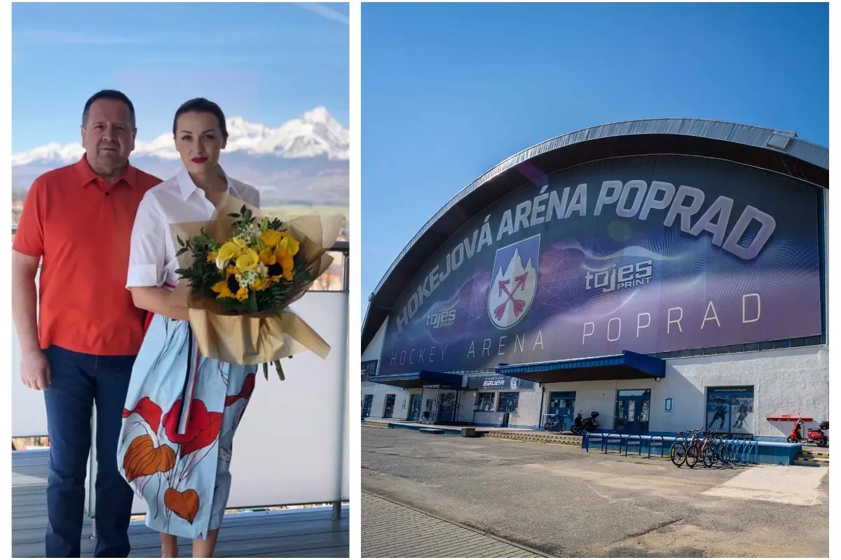 Foto: Manželka primátora Popradu fotí hokej. Danko jej chce zdvihnúť odmenu, podľa odborníkov ide o stret záujmov