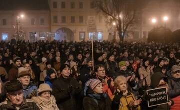 Opozičné protesty pokračujú: Účastníci sa opäť stretnú aj v Prešove a Poprade