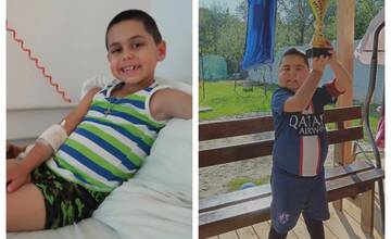 Šesťročnému Jakubkovi diagnostikovali nádor na mozgovom kmeni. Nádejou je liečba v Paríži, rodina prosí o pomoc