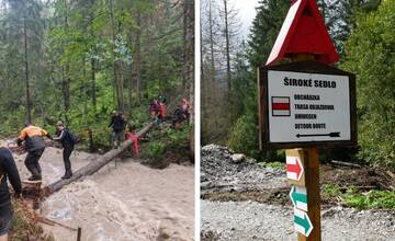 Po tragédii v Monkovej doline je sprístupnená dočasná obchádzková trasa do Širokého sedla