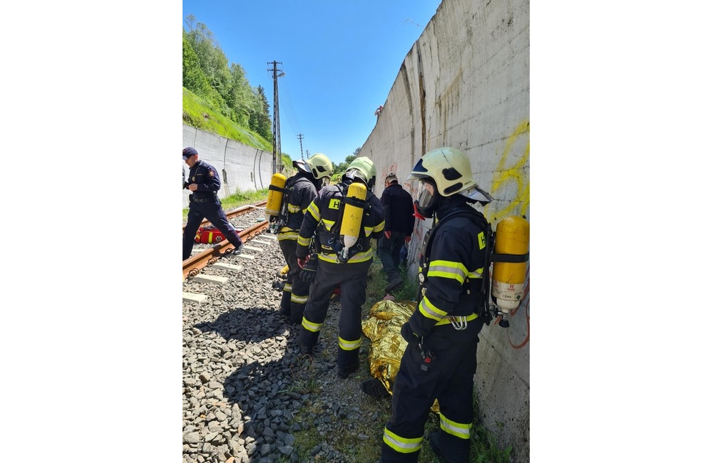 FOTO: Humenskí hasiči preskúšali svoje sily na medzinárodnom cvičení v Poľsku, foto 1