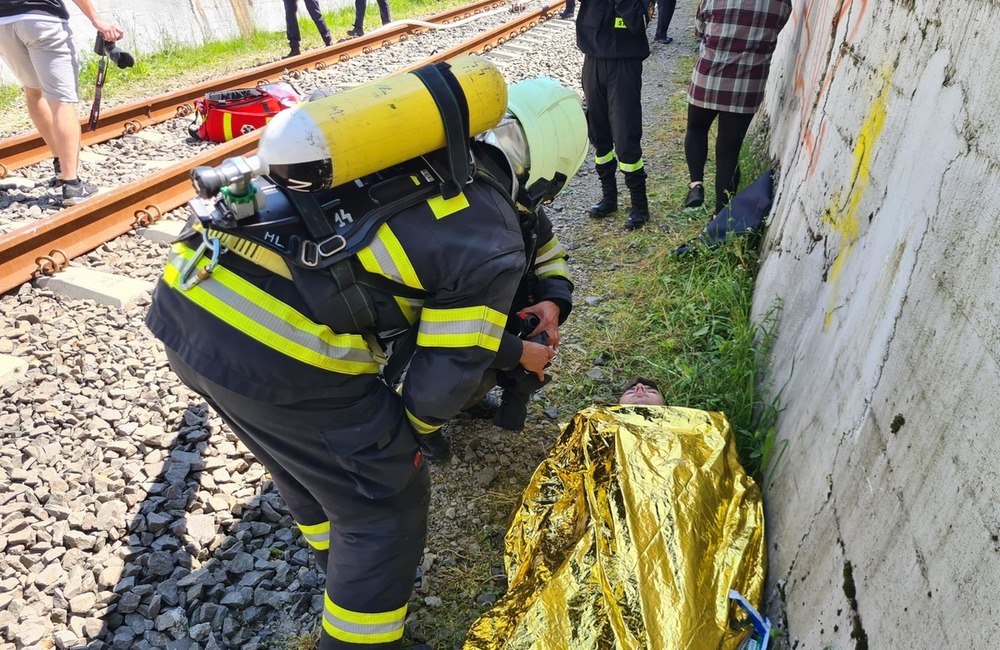 FOTO: Humenskí hasiči preskúšali svoje sily na medzinárodnom cvičení v Poľsku, foto 12