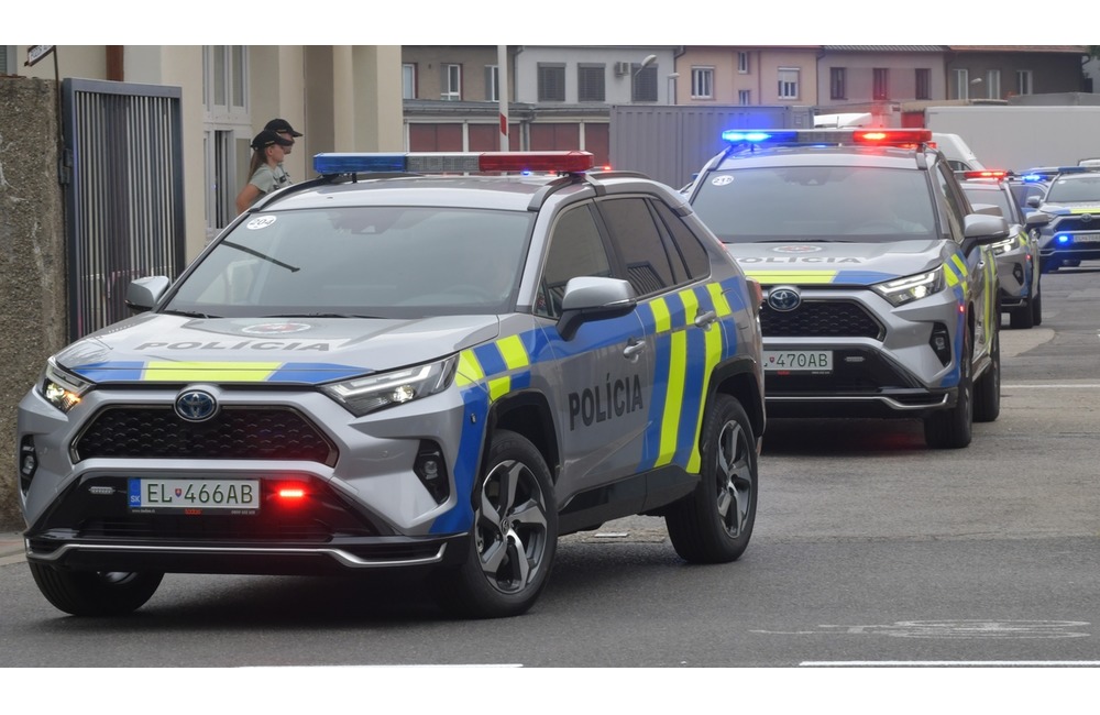 FOTO: Veľká modernizácia vozového parku Policajného zboru pokračuje, foto 4