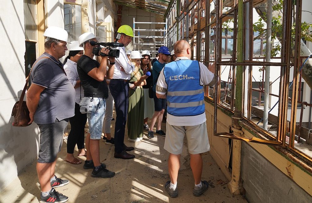 FOTO: Zrekonštruované meštianske domy na Slovenskej ulici v Prešove poskytnú zázemie krajskej knižnici, foto 8