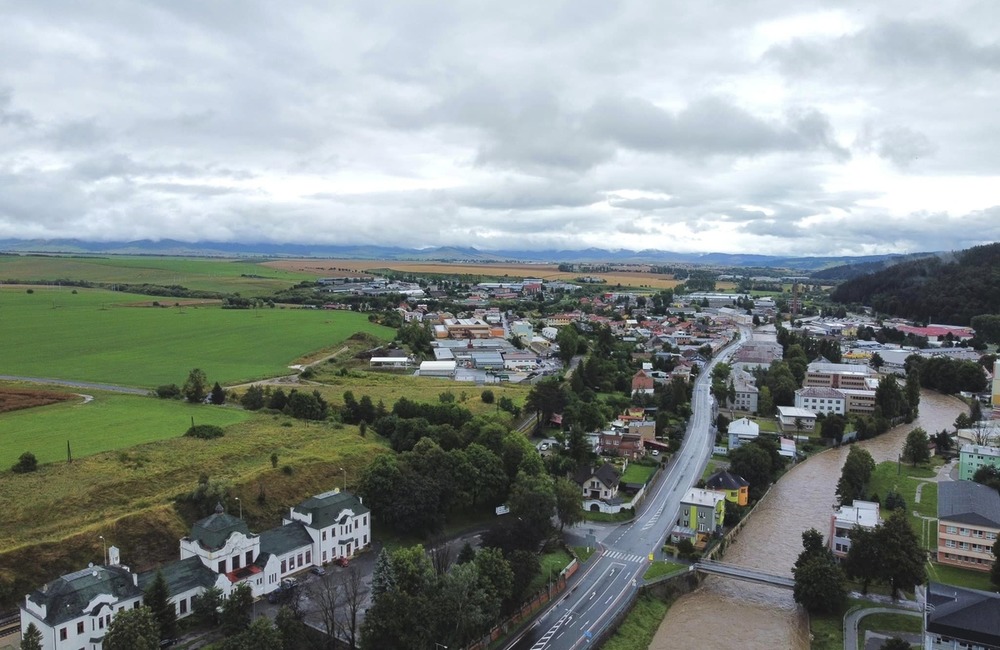 FOTO: Mesto Kežmarok vyhlásilo 3. stupeň výstrah pred dažďom , foto 2