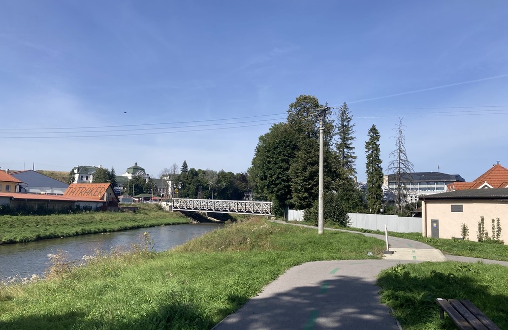 FOTO: Rekonštrukcia hlavného kežmarského mosta ponad rieku Poprad, foto 3