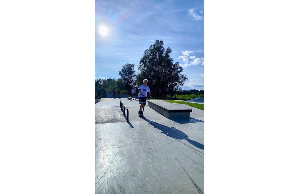 FOTO: Pozrite si, ako vyzerá nový skatepark v Starej Ľubovni, foto 4