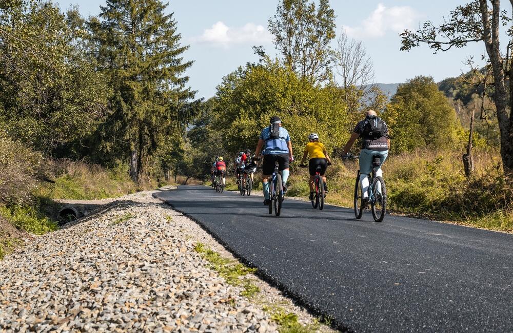 FOTO: Výstavba cykloúseku Starina – bývalá obec Ruské, foto 4