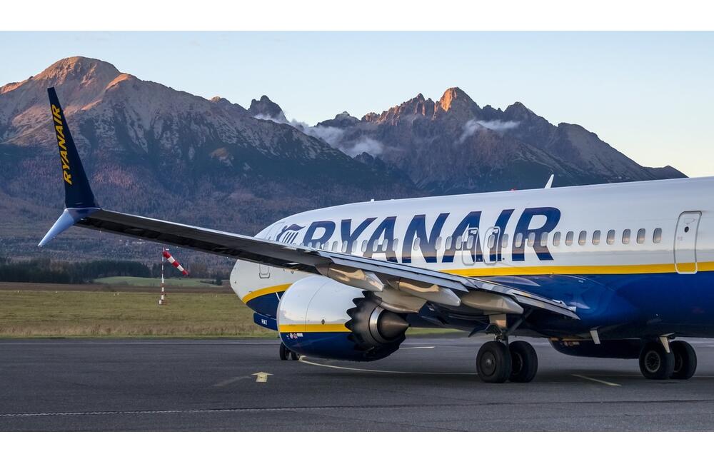 FOTO: Zábery z prvého príletu spoločnosti Ryanair, foto 3