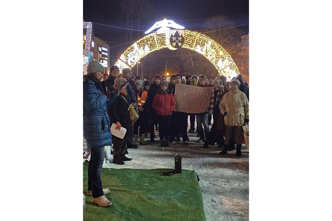 FOTO: Protest Zastavme rozklad demokracie v Poprade, foto 4