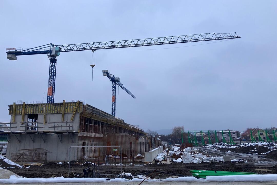 FOTO: Pozrite si, ako momentálne vyzerá stavba Futbal Tatran Arény v Prešove, foto 14