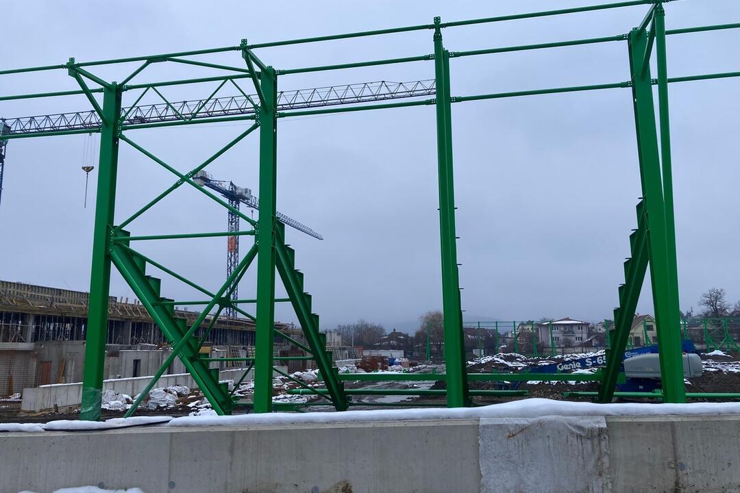 FOTO: Pozrite si, ako momentálne vyzerá stavba Futbal Tatran Arény v Prešove, foto 19