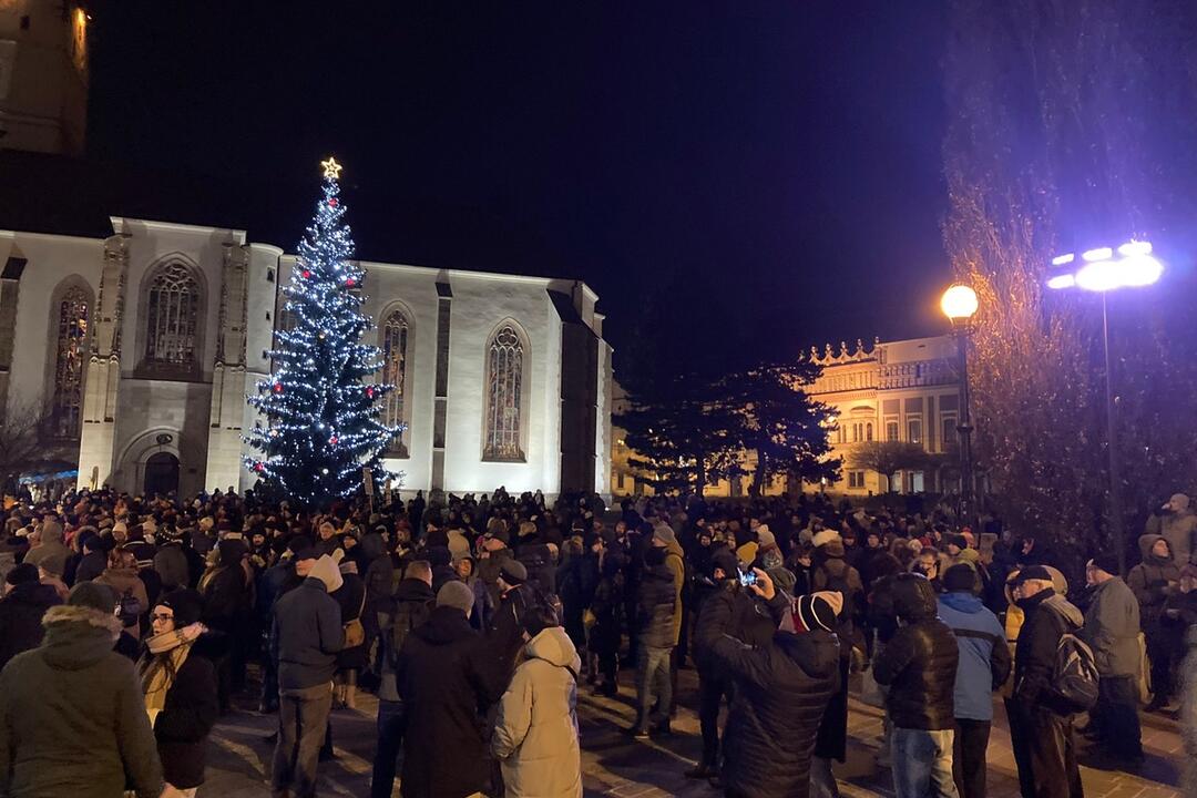 FOTO: Protivládny protest v Prešove, foto 19