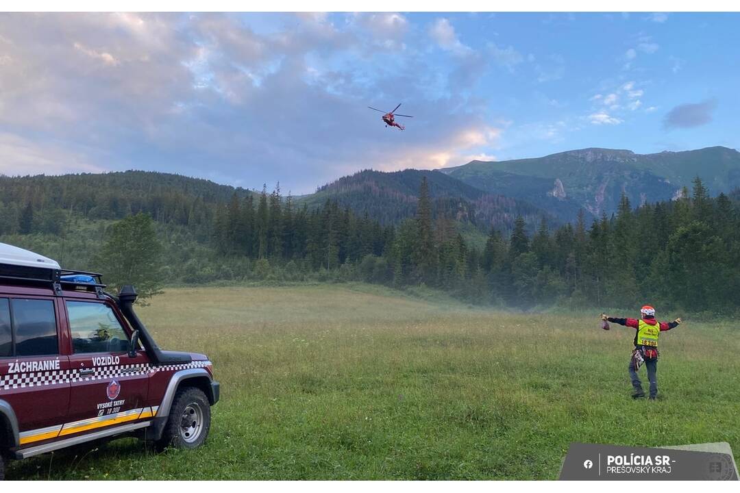 FOTO: Tragédia v Belianskych Tatrách v Monkovej doline, foto 2