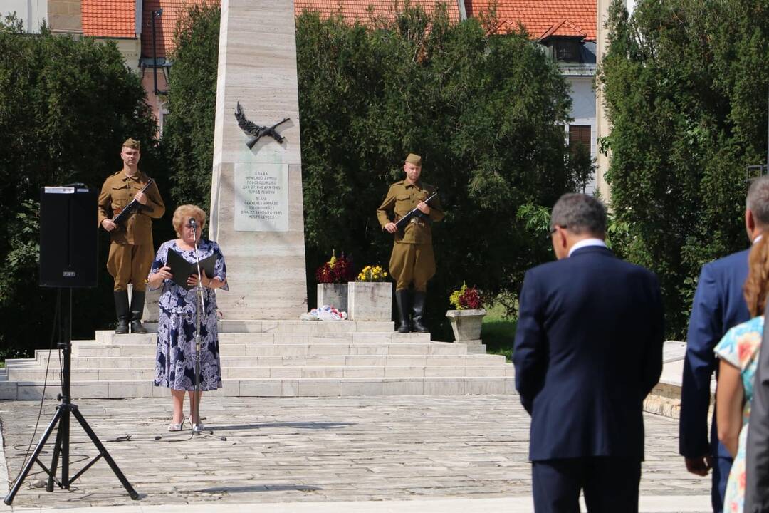 FOTO: V Levoči si pripomenuli 80. výročie SNP , foto 2