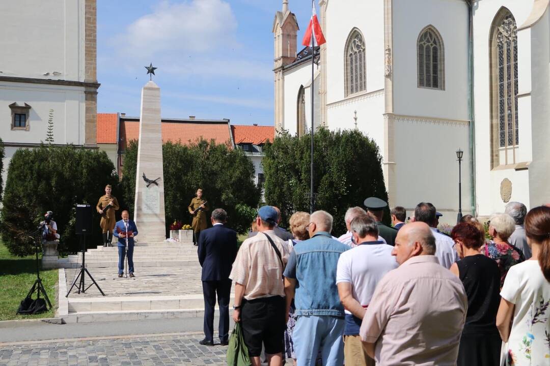 FOTO: V Levoči si pripomenuli 80. výročie SNP , foto 10