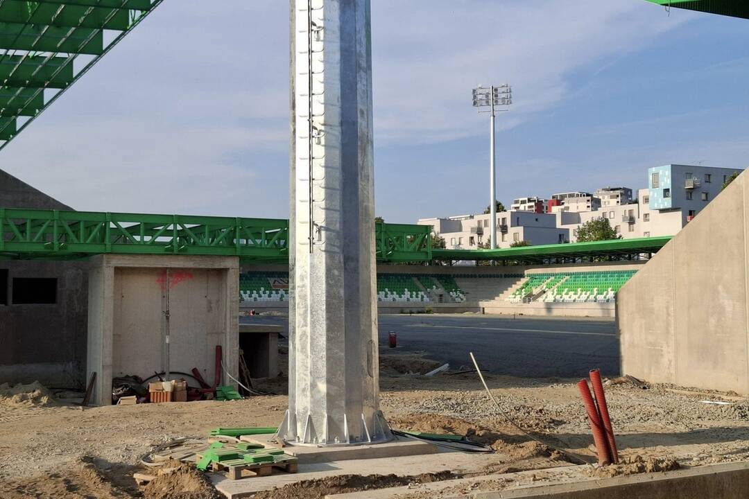 FOTO: Výstavba Futbal Tatran Arény – koniec augusta 2024, foto 3