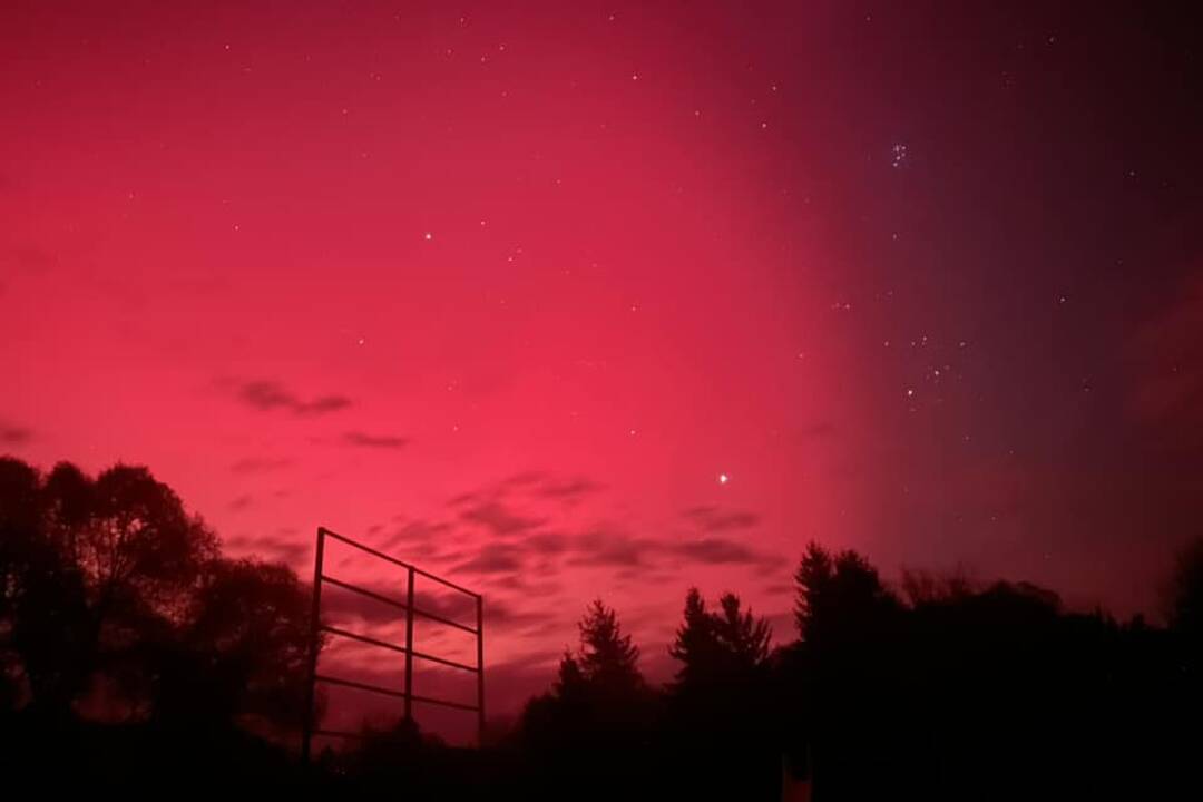 FOTO: Polárna žiara v Prešovskom kraji, foto 20