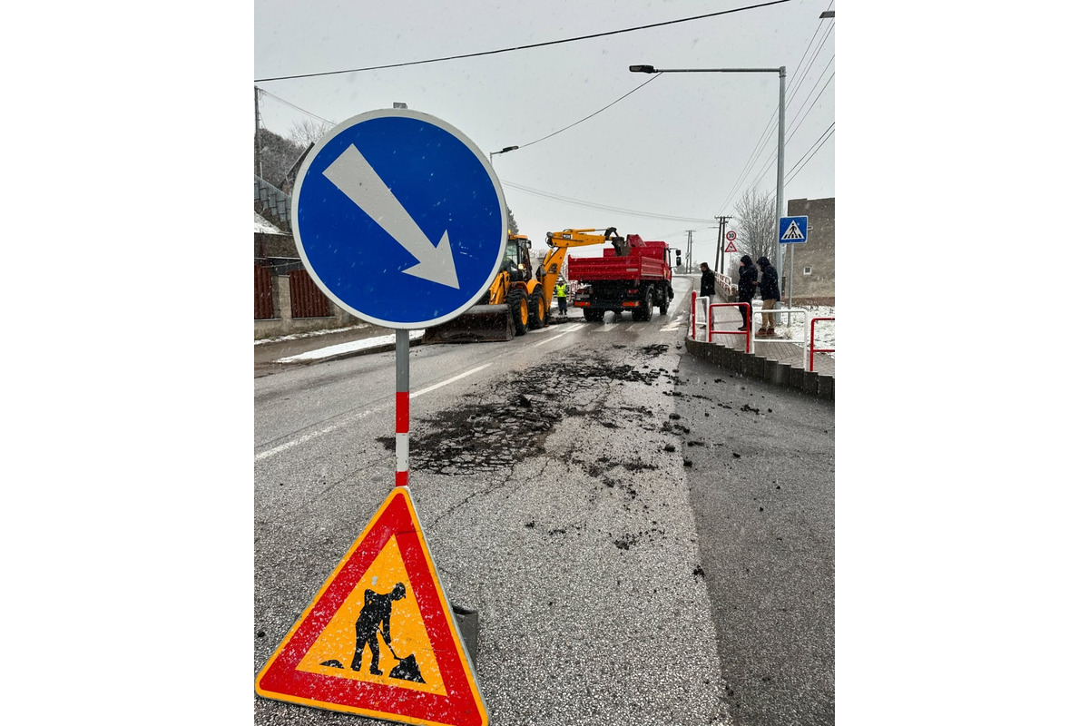 FOTO: Havária vodovodného potrubia v Levoči, foto 8